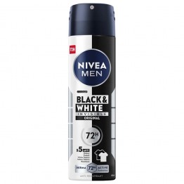Nivea Deo Spray Men Invisible Black & White 150ml